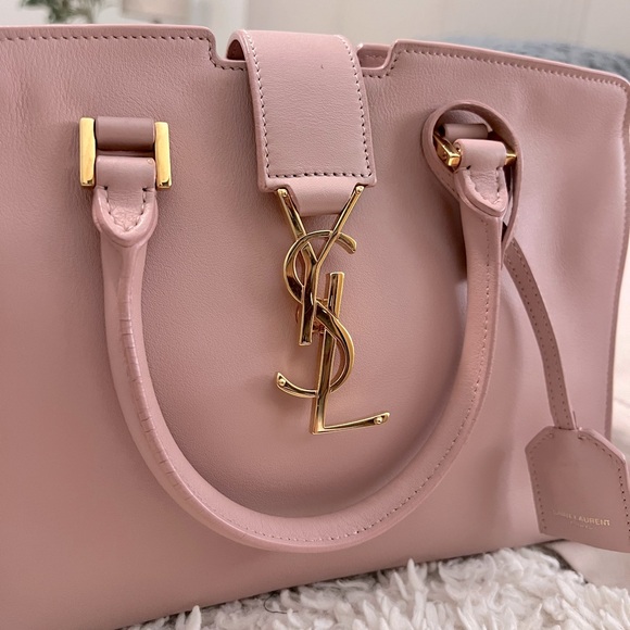 YSL Cabas Bag Baby Pink - Picture 6 of 9